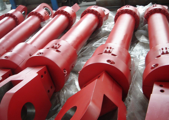 OEM  hydraulic cylinder Customized Medium Pressure Double Acting or Single Acting Hydraulic Cylinder for Metallurgical I